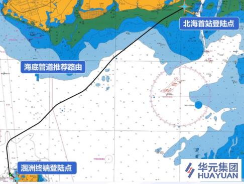 喜讯丨涠北管线开发工程项目首站海管穿越回拖成功！